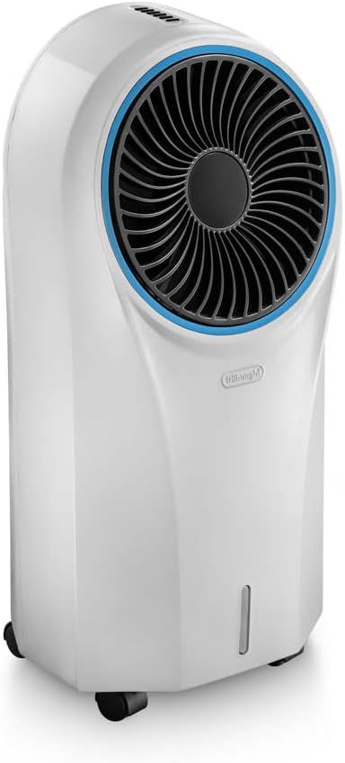 DeLonghi EV250.WH Evaporative Air Cooler — Ioniser, Remote & 4.5L Tank